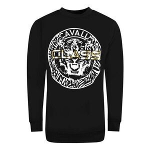 Cavalli Class Unisex Adult Circle Logo Sweatshirt / Black